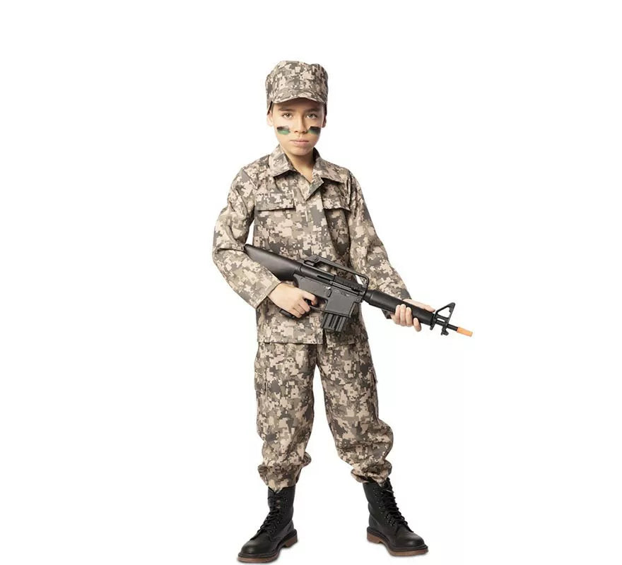 Translation missing: pt-PT.Disfraz de Militar para niños