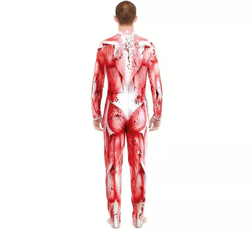 Translation missing: pt-PT.Disfraz de Modelo Anatómico con Músculos para hombre