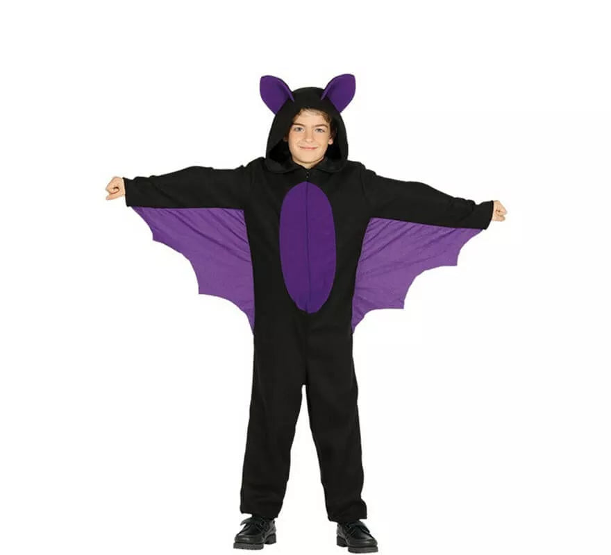 Translation missing: pt-PT.Disfraz de Murciélago morado para niño