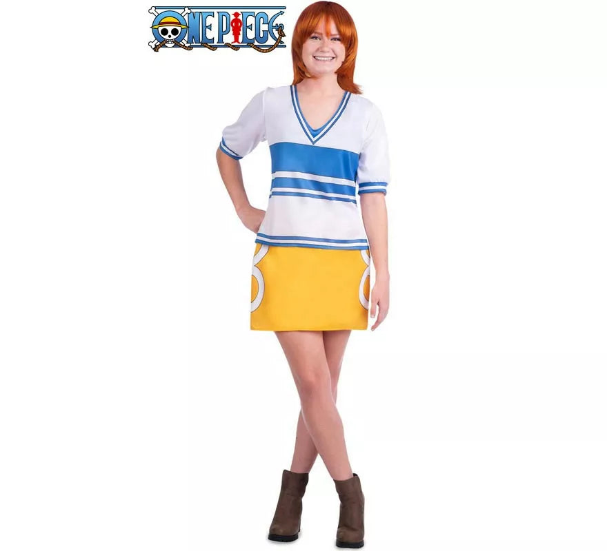 Translation missing: pt-PT.Disfraz de Nami de One Piece para mujer