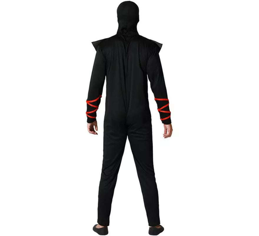 Translation missing: pt-PT.Disfraz de Ninja Dragón rojo para hombre