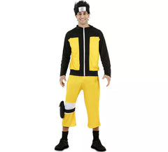Fato de ninja de anime Hokage masculino