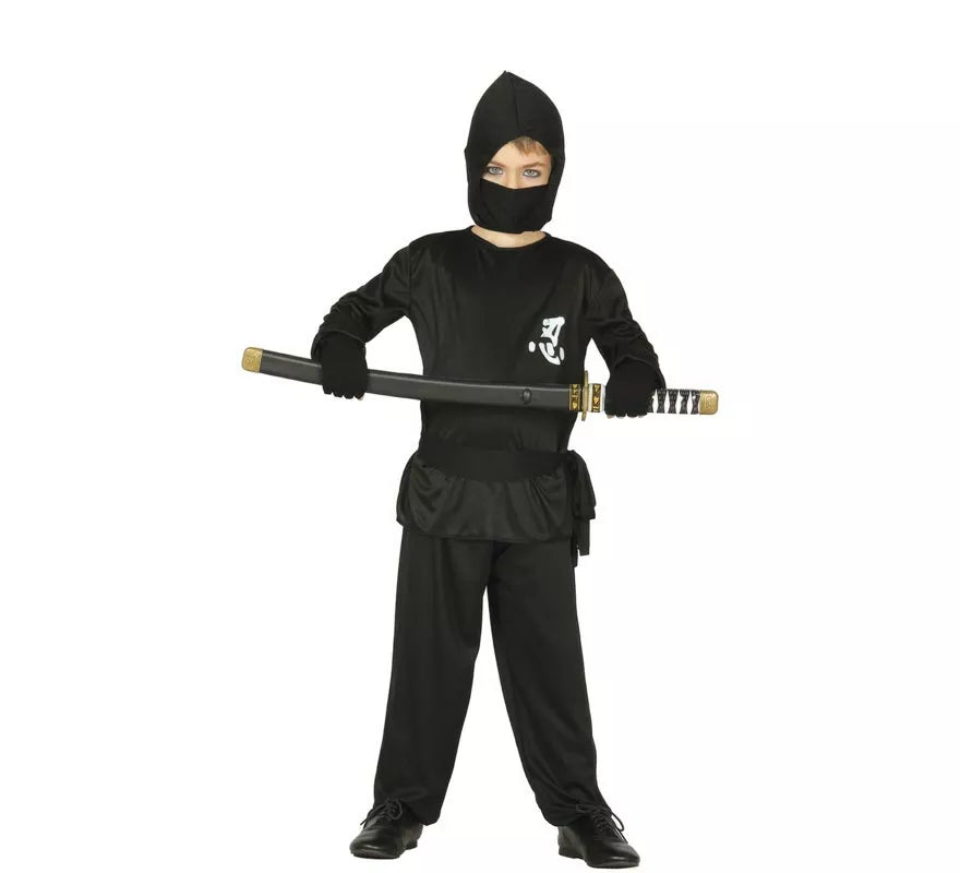 Translation missing: pt-PT.Disfraz de Ninja negro para niño