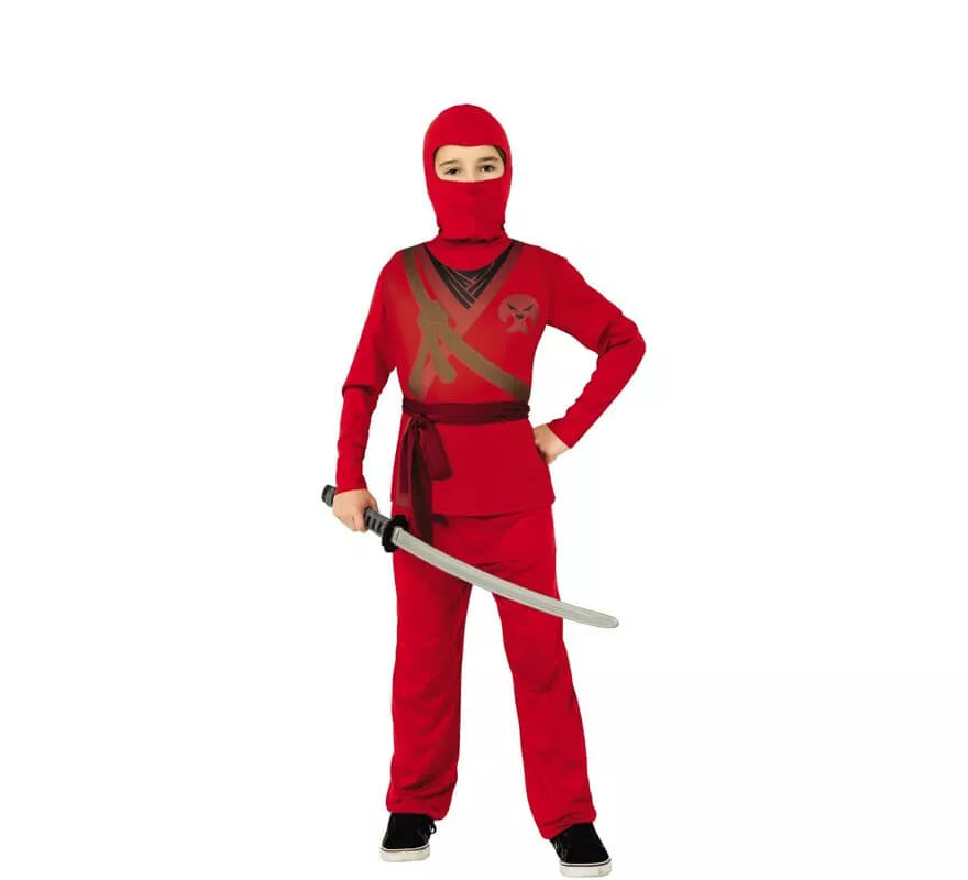 Translation missing: pt-PT.Disfraz de Ninja Rojo para niño
