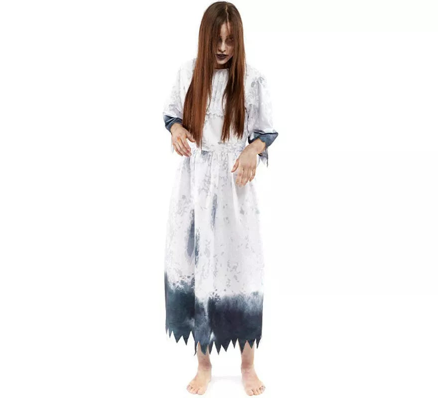 Translation missing: pt-PT.Disfraz de Novia Muerta tenebrosa blanco para mujer