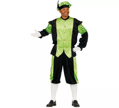 Fato de verde e preto para homem