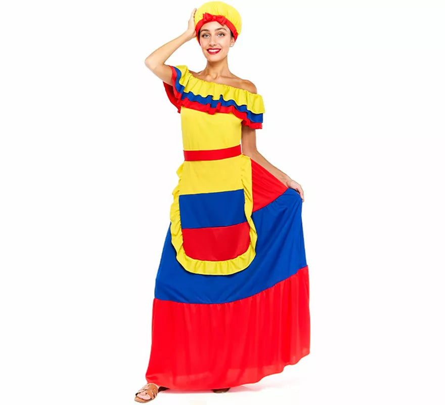 Translation missing: pt-PT.Disfraz de Palenquera para mujer