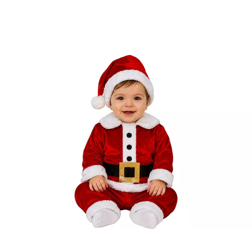 Translation missing: pt-PT.Disfraz de Papá Noel con Cinturón para bebé