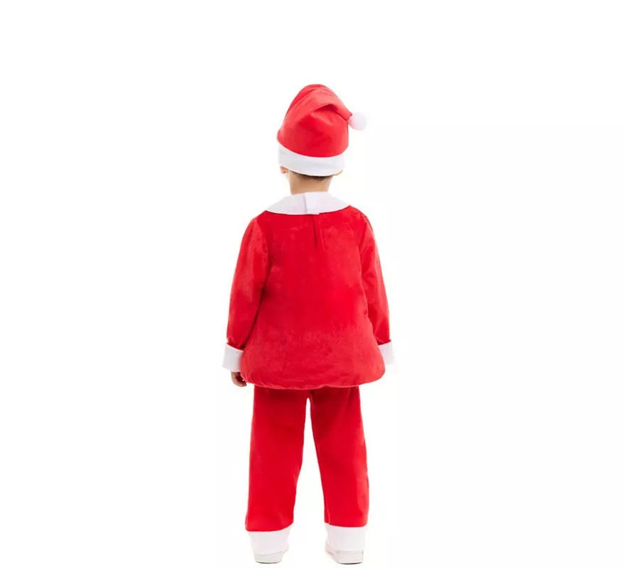 Translation missing: pt-PT.Disfraz de Papá Noel con gorro para bebé y niño