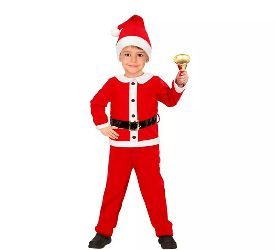 Translation missing: pt-PT.Disfraz de Papá Noel de Franela para niño