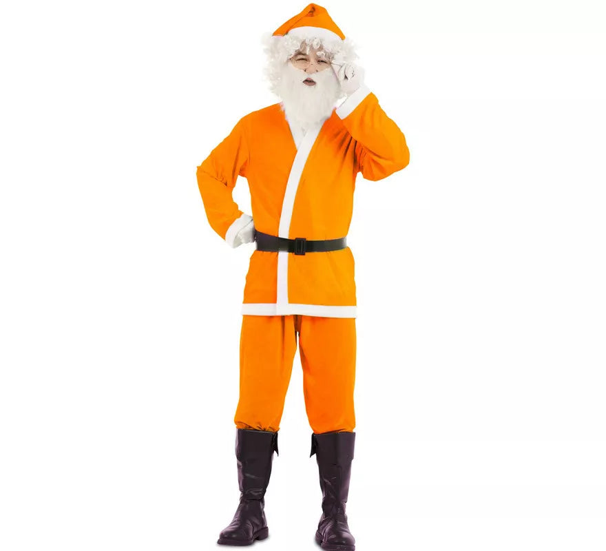 Translation missing: pt-PT.Disfraz de Papa Noel Naranja para hombre
