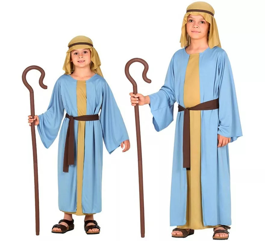 Translation missing: pt-PT.Disfraz de Pastor azul para niño