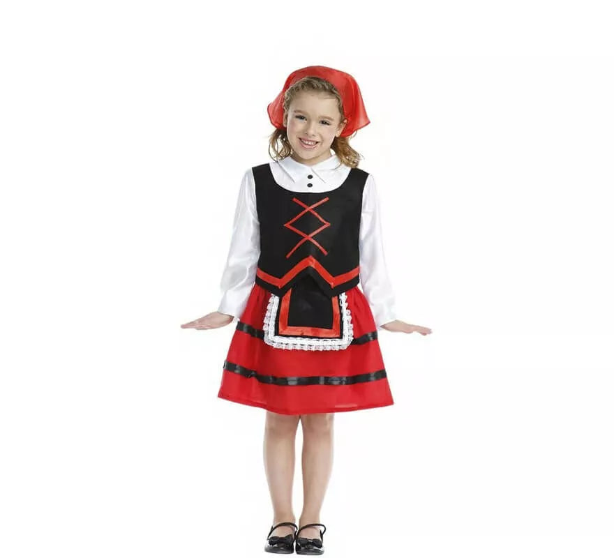 Translation missing: pt-PT.Disfraz de Pastora con Delantal para niña y bebé