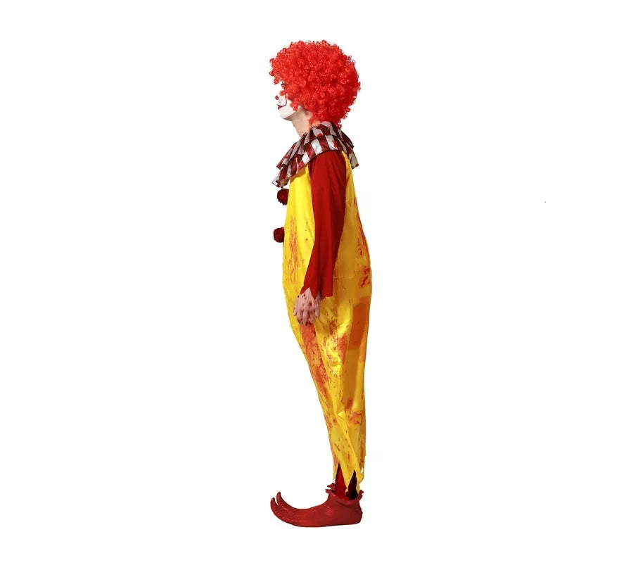 Translation missing: pt-PT.Disfraz de Payasa de Hamburguesa Sangrienta para hombre