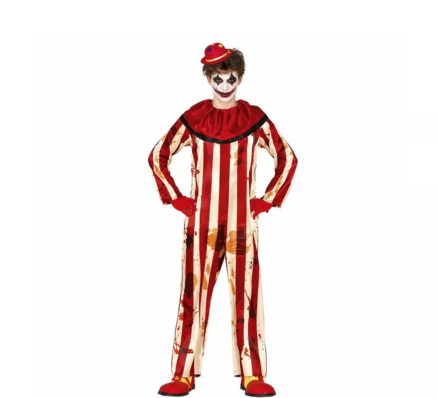 Translation missing: pt-PT.Disfraz de Payaso a Rayas para hombre