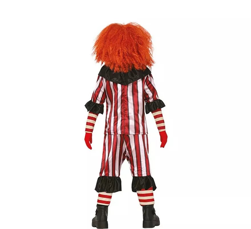 Translation missing: pt-PT.Disfraz de Payaso a Rayas para niños