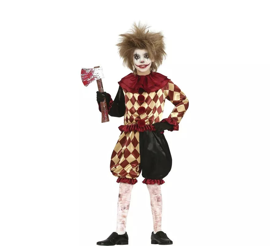 Translation missing: pt-PT.Disfraz de Payaso del Horror Sangriento para niño