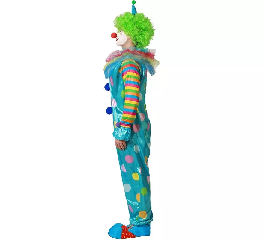 Translation missing: pt-PT.Disfraz de Payaso multicolor para hombre