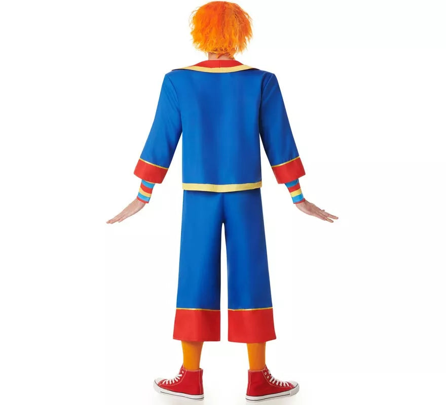 Translation missing: pt-PT.Disfraz de Payaso Multicolor para hombre