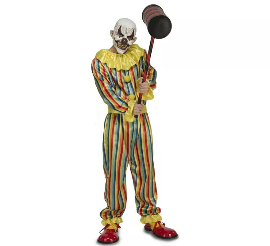 Translation missing: pt-PT.Disfraz de Payaso Prank con máscara para hombre