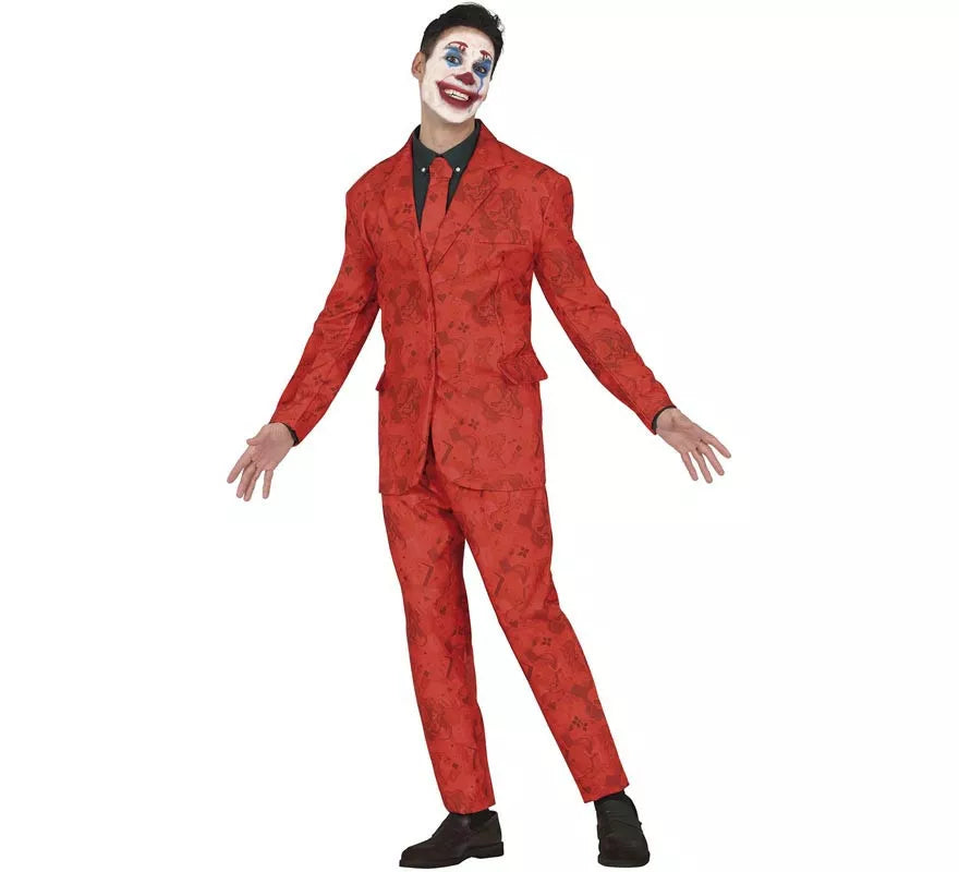 Translation missing: pt-PT.Disfraz de Payaso Risueño Elegante para hombre