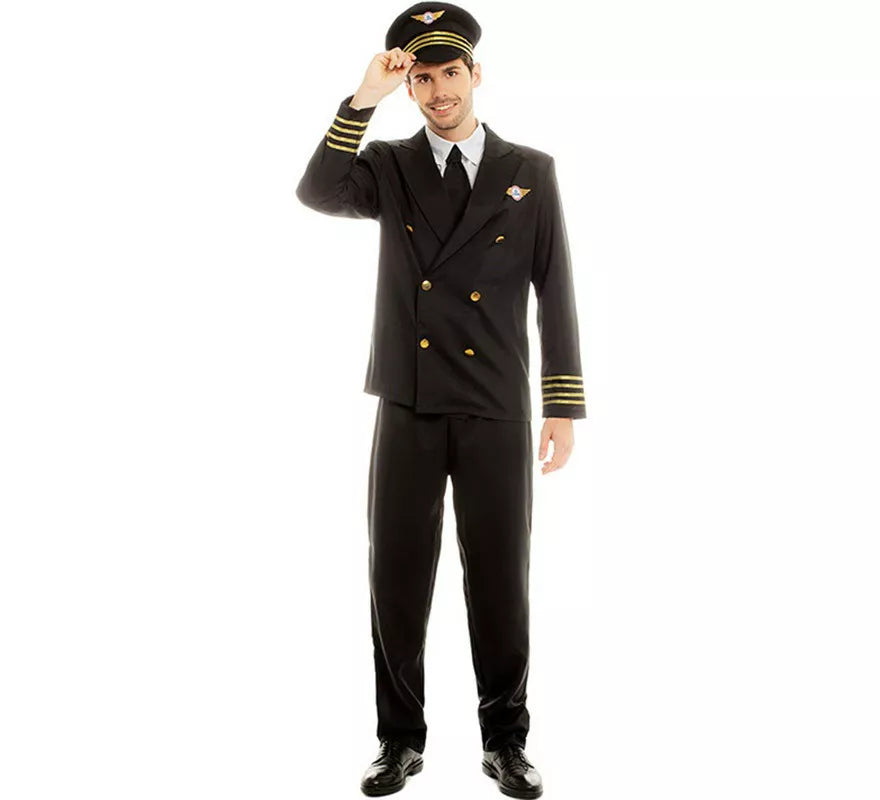 Translation missing: pt-PT.Disfraz de Piloto Capitán de Vuelo para hombre
