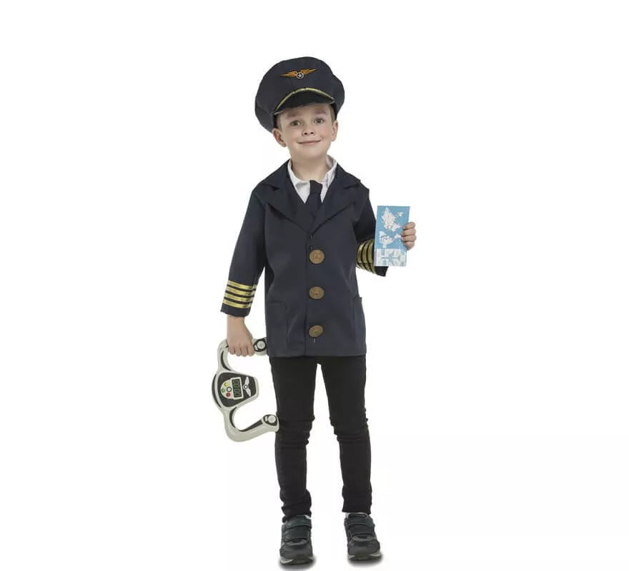 Translation missing: pt-PT.Disfraz de Piloto con accesorios para niños