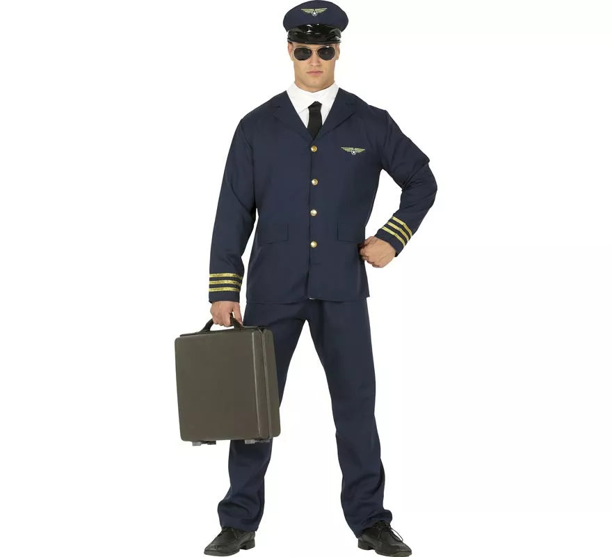 Translation missing: pt-PT.Disfraz de Piloto de Avión para hombre