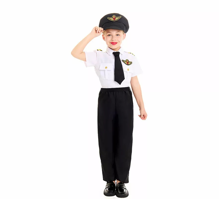Translation missing: pt-PT.Disfraz de Piloto de Avión para niños