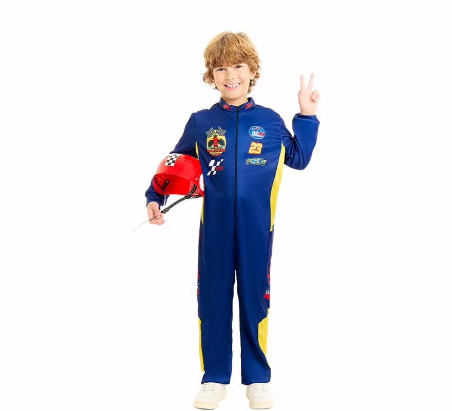 Translation missing: pt-PT.Disfraz de Piloto de Carreras para niño