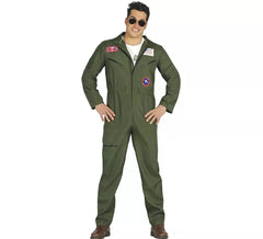 Fato de piloto de caça do exército para homens