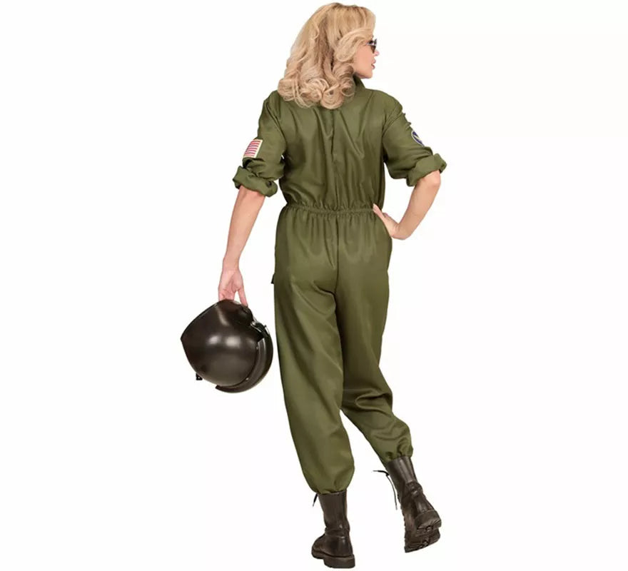 Translation missing: pt-PT.Disfraz de Piloto Jet de Combate para mujer