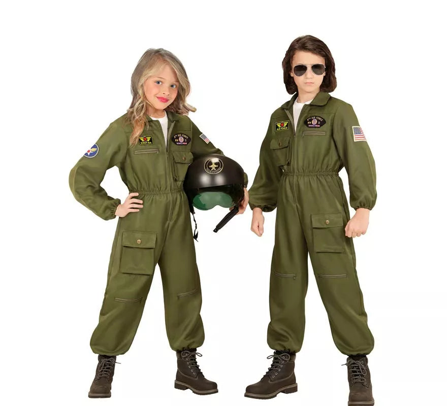 Translation missing: pt-PT.Disfraz de Piloto Jet de Combate para niños y adolescente