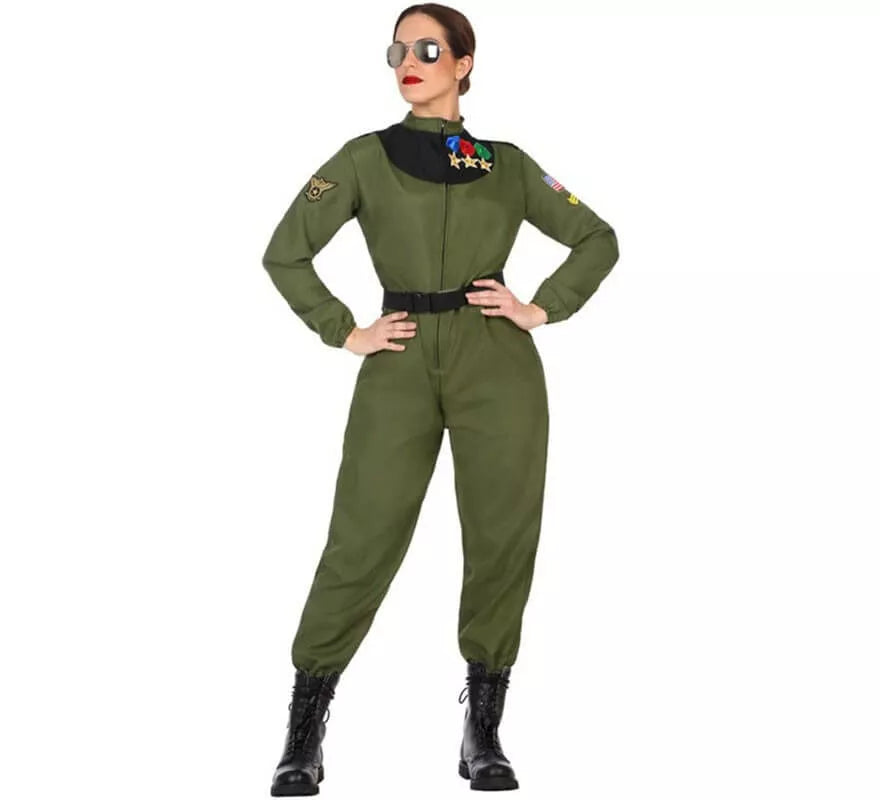 Translation missing: pt-PT.Disfraz de Piloto Militar para mujer
