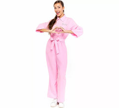 Fato de boneca rosa Baby Famous para mulheres