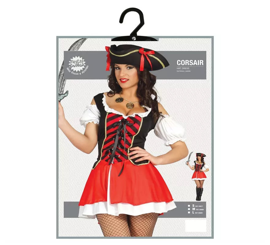 Translation missing: pt-PT.Disfraz de Pirata Corsaria para mujer