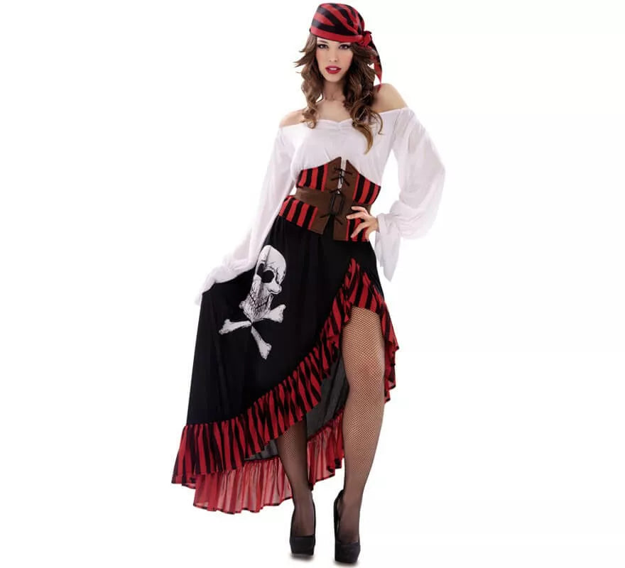 Translation missing: pt-PT.Disfraz de Pirata Jolly para Mujer