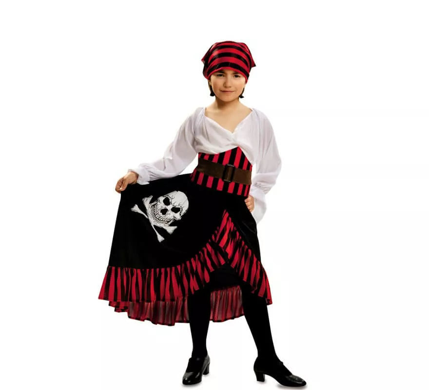 Translation missing: pt-PT.Disfraz de Pirata Jolly para Niña