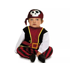 Fato de pirata para bebé