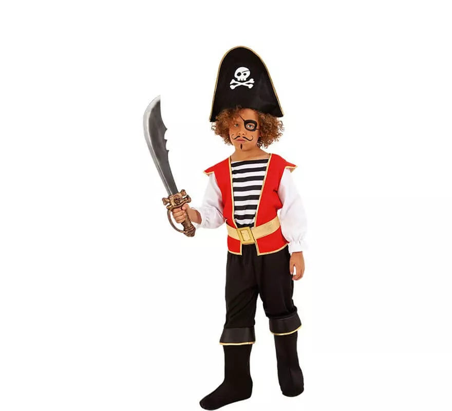 Translation missing: pt-PT.Disfraz de Pirata Travieso para niño