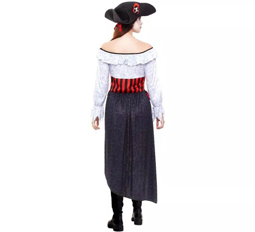 Translation missing: pt-PT.Disfraz de Pirata Zombie para mujer