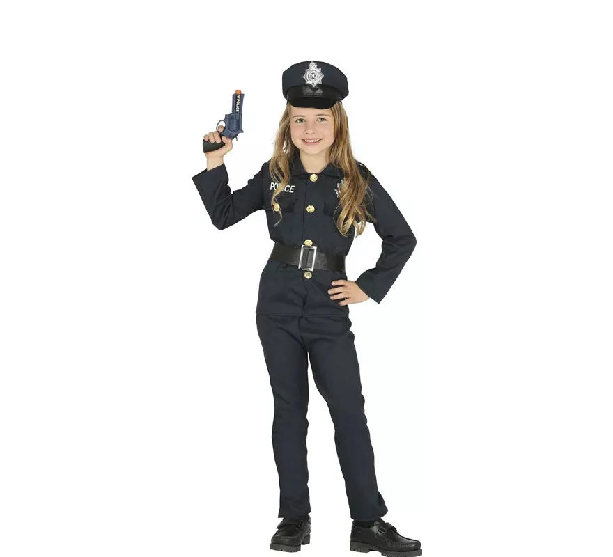 Translation missing: pt-PT.Disfraz de Policía azul para niños