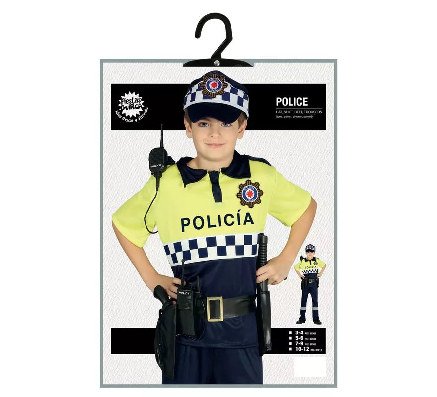 Translation missing: pt-PT.Disfraz de Policía Local para niños