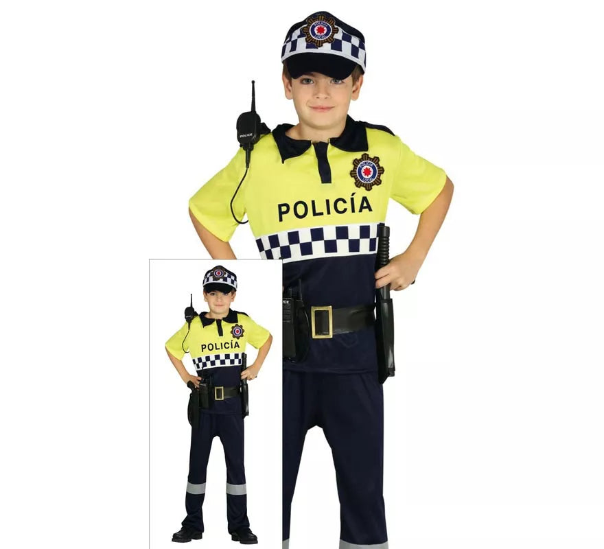 Translation missing: pt-PT.Disfraz de Policía Local para niños