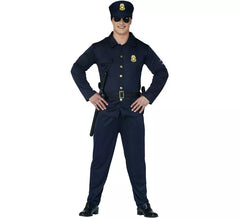 Fato de polícia para homem
