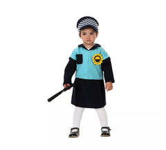 Fato de polícia para bebé