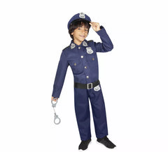 Fato de policial para criança