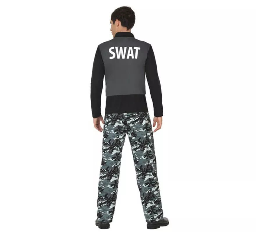 Disfraz de Policía SWAT para hombre