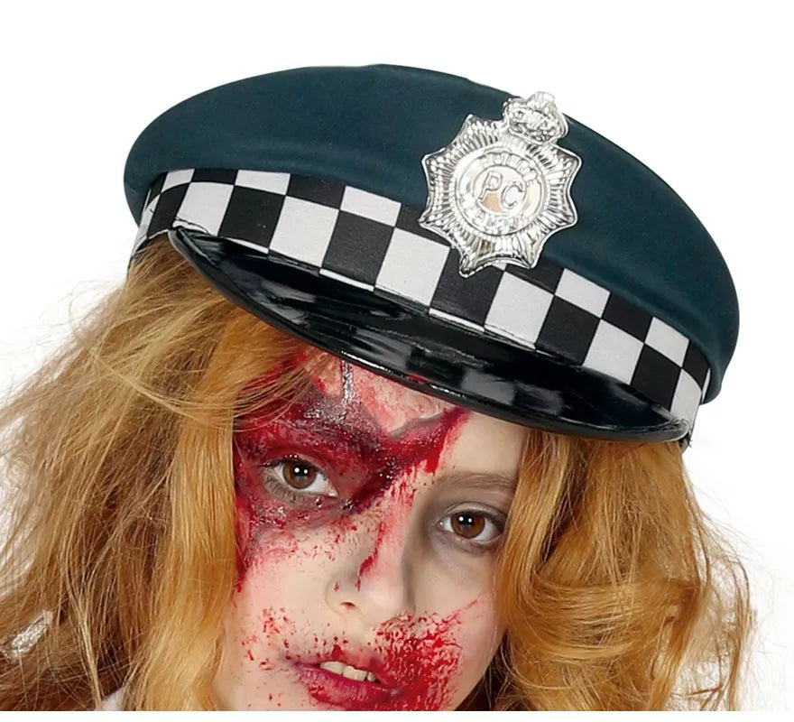 Translation missing: pt-PT.Disfraz de Policía Zombie para niña