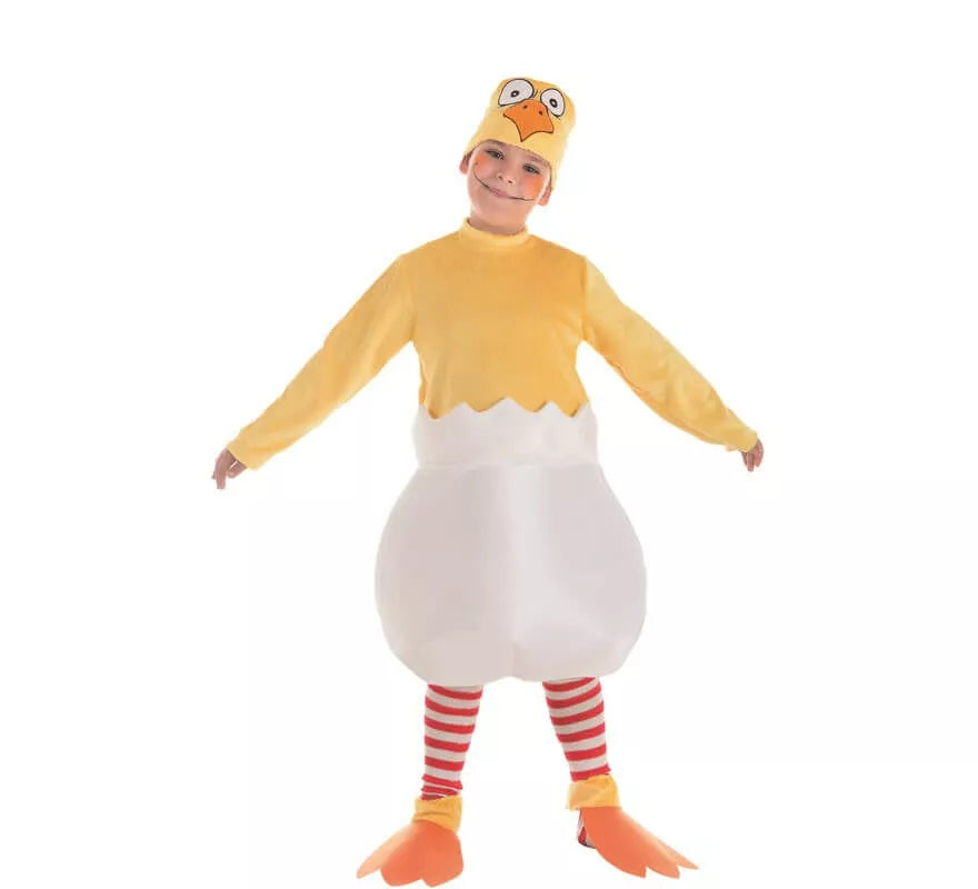 Translation missing: pt-PT.Disfraz de Pollito en el Cascarón para niños